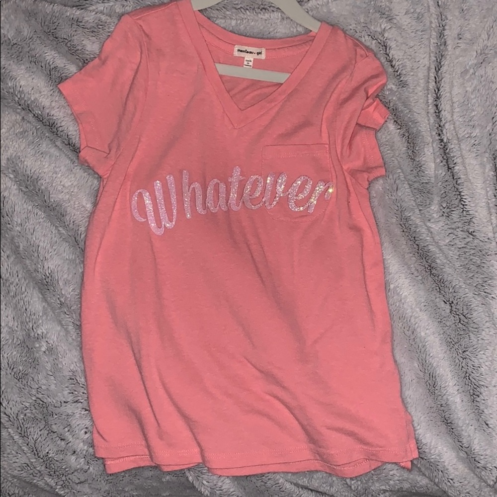 Pink Glitter Shirt